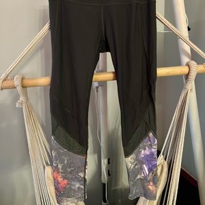 SOLD Leggings with floral calves